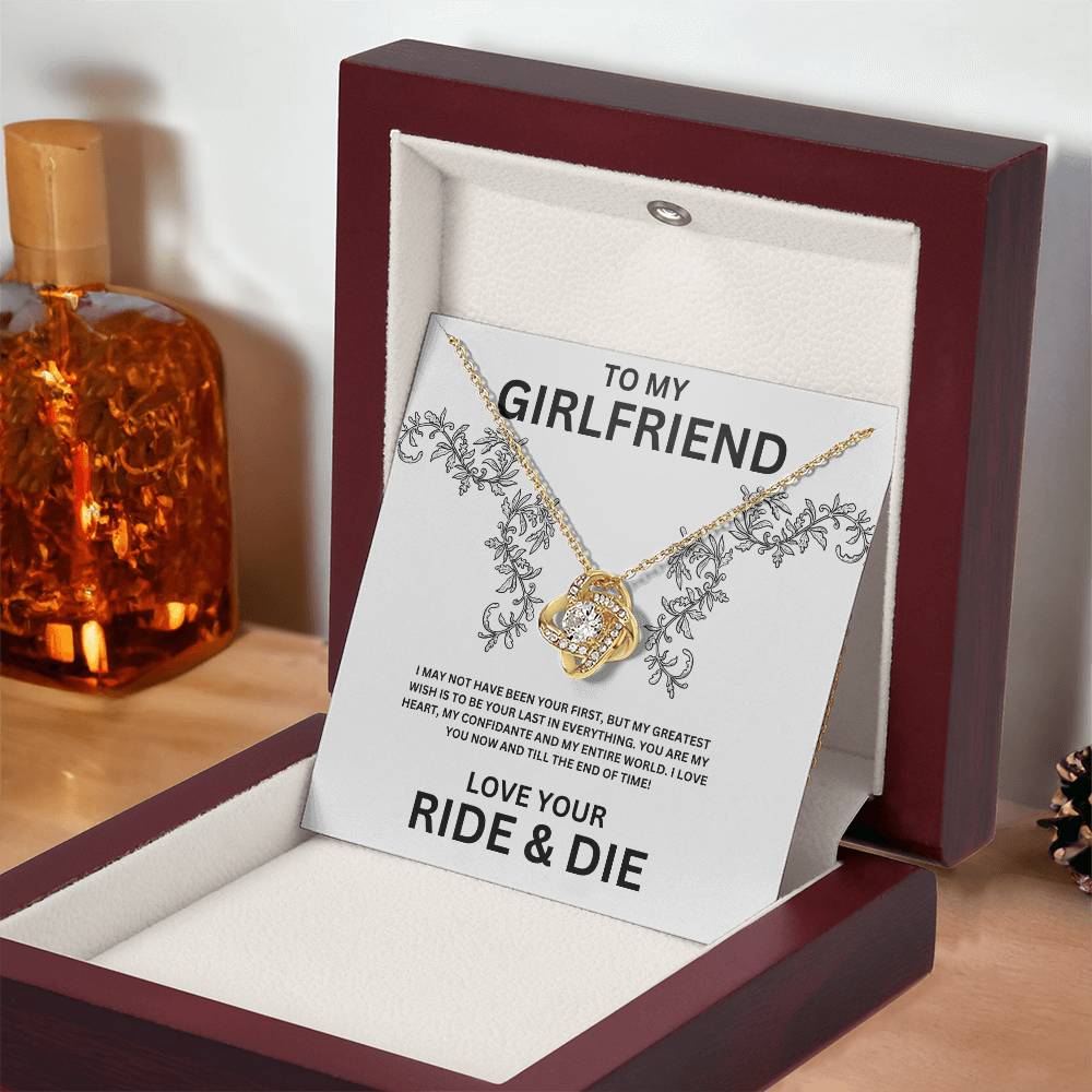 Love Knot Necklace For My Girlfriend