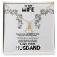 Alluring Beauty Necklace To My Wife