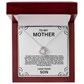 Love Knot Necklace to My Mother