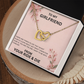Interlocking Hearts Necklace – A Symbol of Our Unbreakable Love (Yellow & White Gold Variants)