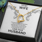 Love Forever Necklace To My Wife